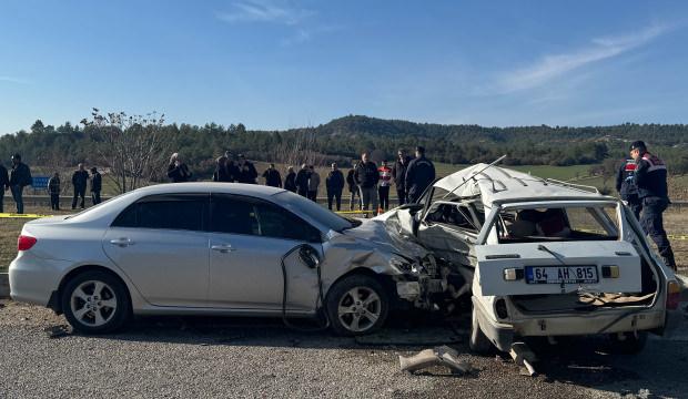 Uşak'ta feci kaza: Yaşlı çift öldü!