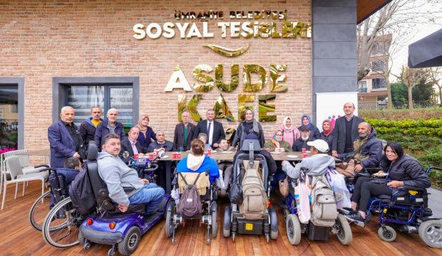 Ümraniye’de 'Asude Engelsiz Yaşam Kafe' hizmete açıldı