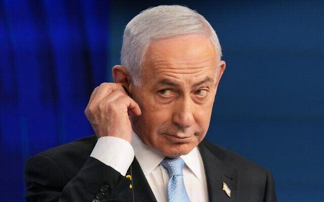İsrail Başbakanı Binyamin Netanyahu