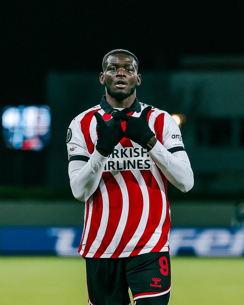 Samsunspor'un golcüsü Marius Mouandilmadji