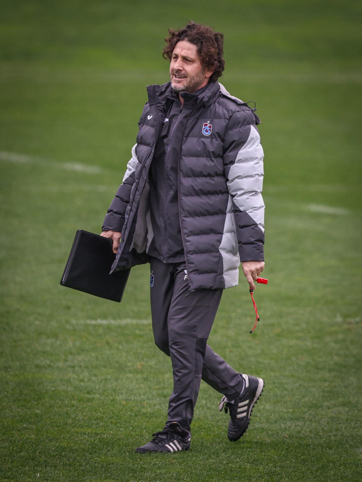 Trabzonspor teknik direktörü Fatih Tekke