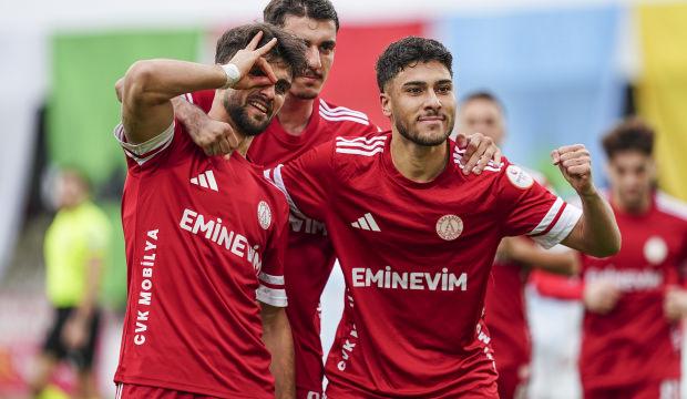 1. Lig ekibi 5-0 kazanarak ateş hattından &ccedil;ıktı