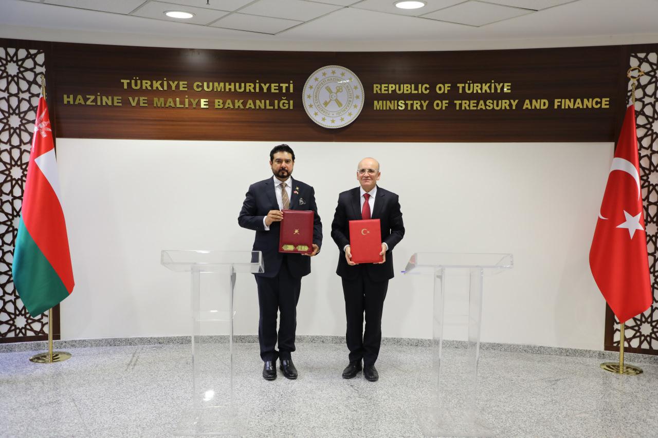 Qais Mohammed Al Yousef ve Bakan Mehmet Şimşek