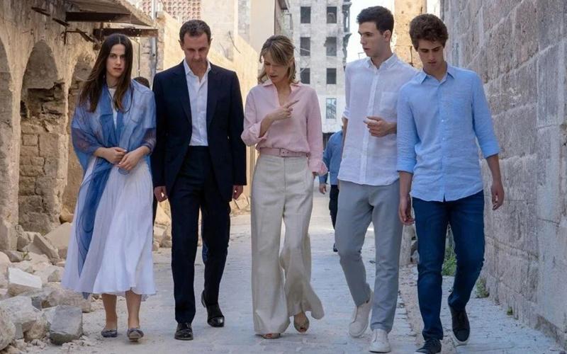 Beşar Esed ve ailesi