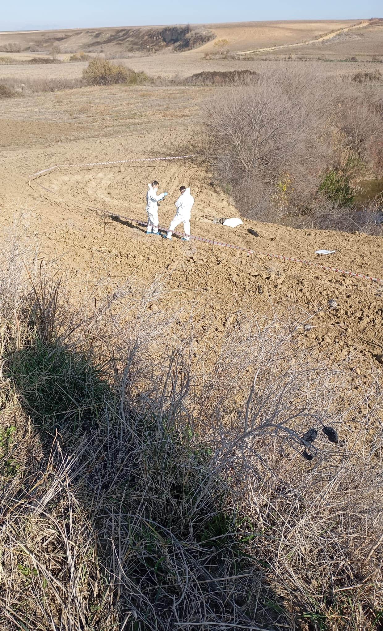Vahit Şentuna'nın (72) cesedinin bulunduğu bölgeye ekipler sevk edildi. 