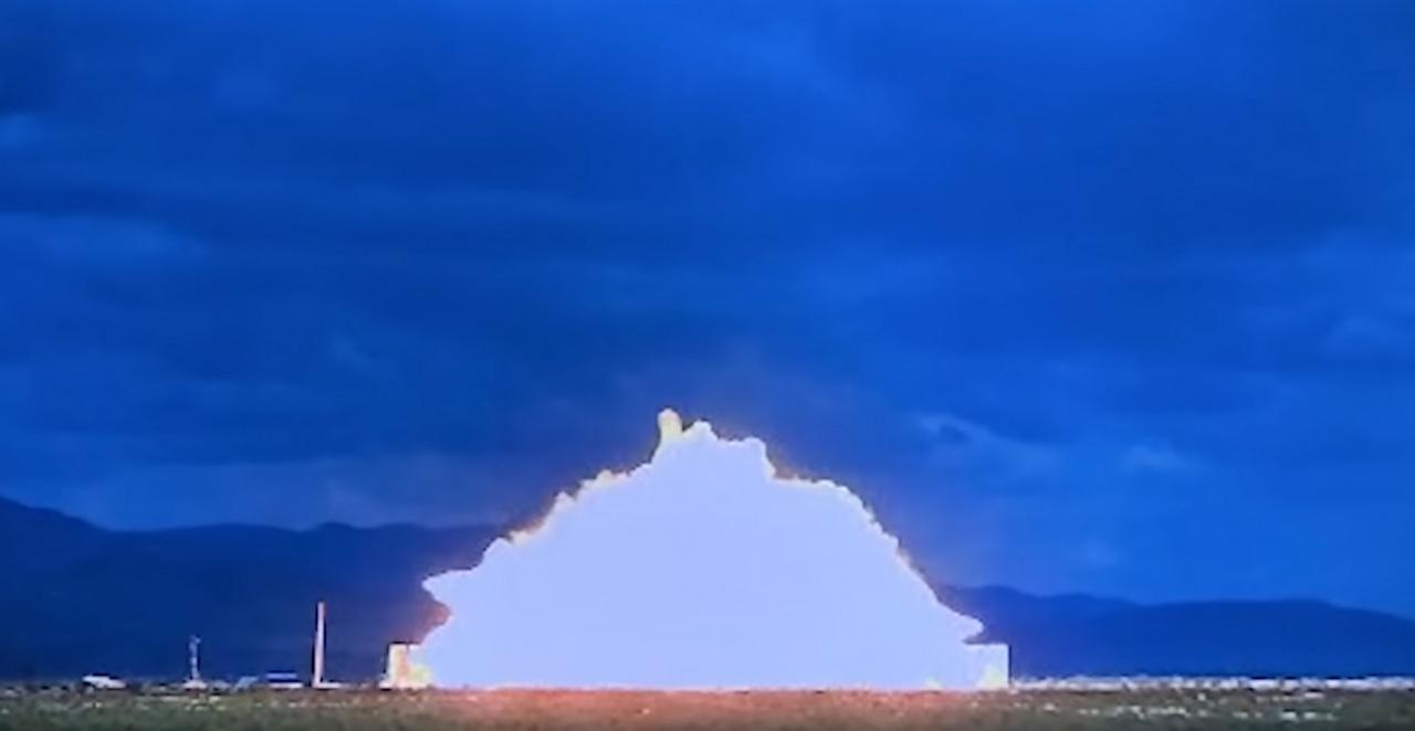 GAZAP Bombası atış testi