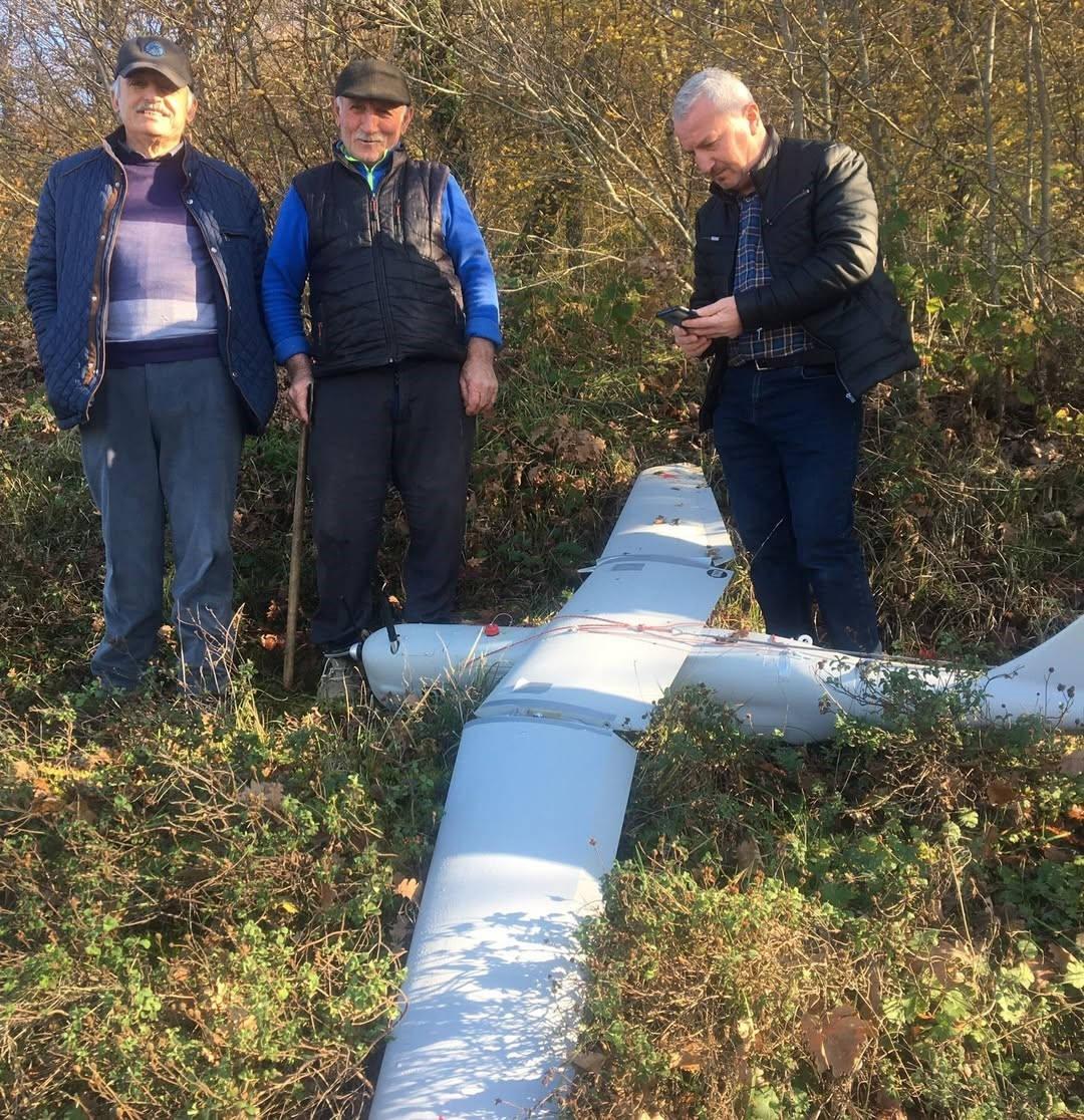 Rusya'ya ait İHA'yı vatandaşlar buldu.