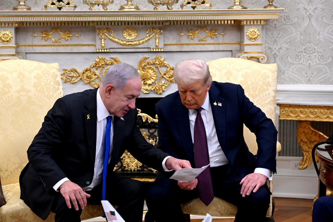 Binyamin Netanyahu ve Donald Trump