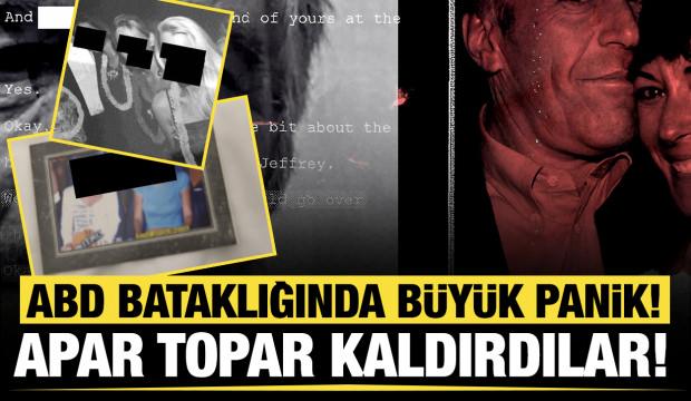ABD bataklığında b&uuml;y&uuml;k panik! Bazı fotoğraflar "Epstein K&uuml;t&uuml;phanesi"nden erişime kapatıldı