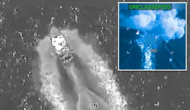 ABD ordusu 3 gemiyi vurdu: 8 kişi &ouml;ld&uuml;r&uuml;ld&uuml;