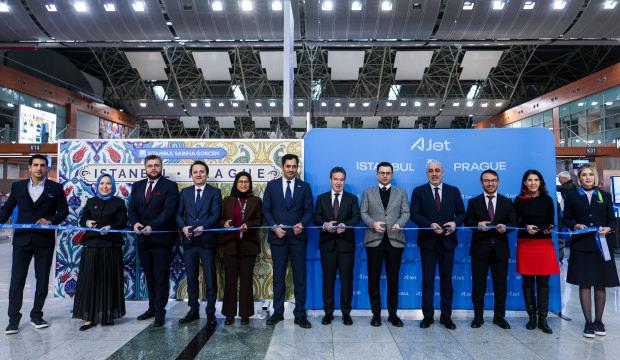 AJet’in İstanbul-Prag seferleri başladı