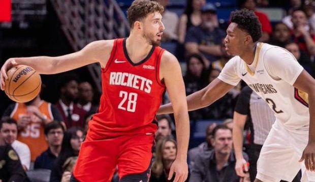 Alperen Şeng&uuml;n 'double-double yaptı! Rockets, Pelicans'a uzatmada teslim oldu