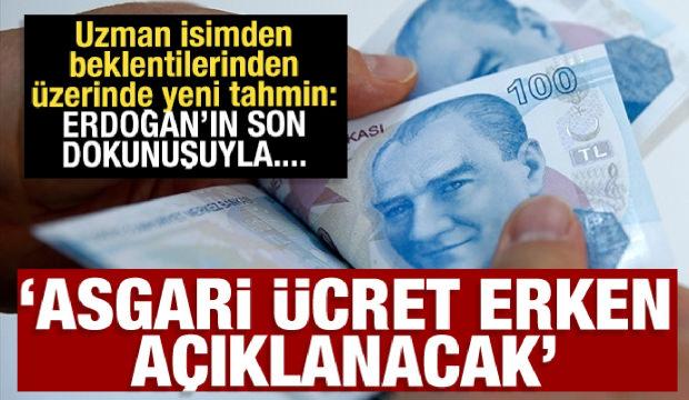 Asgari &uuml;cret zammı erken a&ccedil;ıklanacak! 'Erdoğan'ın dokunuşuyla 30 bin TL olacak'