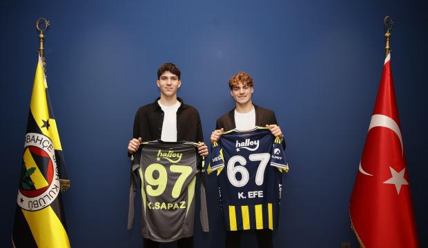 Fenerbah&ccedil;e iki oyuncuyla profesyonel s&ouml;zleşme imzaladı