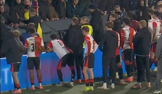Feyenoord'da Robin van Persie bardağı taşırdı! Taraftarla hararetli tartışma