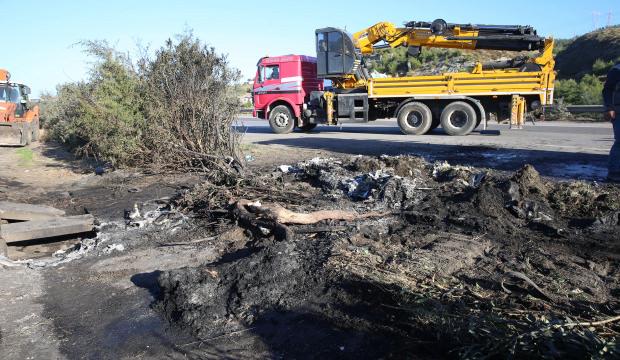 Hatay'da korkun&ccedil; kaza: Yanan TIR'da 2 kişi can verdi!