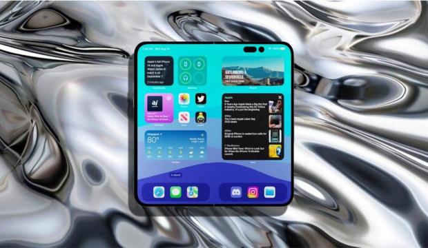 Apple'ın ilk katlanabilir iPhone'u sızdı! Tasarımda radikal değişiklik...