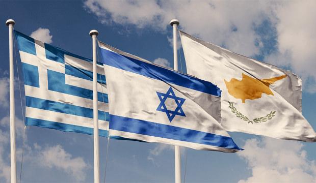 İsrail, Rum ve Yunan y&ouml;netimiyle gizlice g&ouml;r&uuml;şt&uuml;! 'T&uuml;rkiye &ccedil;ok g&uuml;&ccedil;lendi'