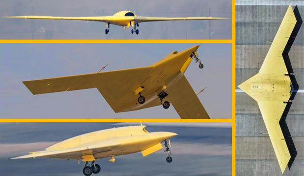 &Ccedil;in'in u&ccedil;an kanatlı İHA'sı CH-7 ilk kez u&ccedil;tu