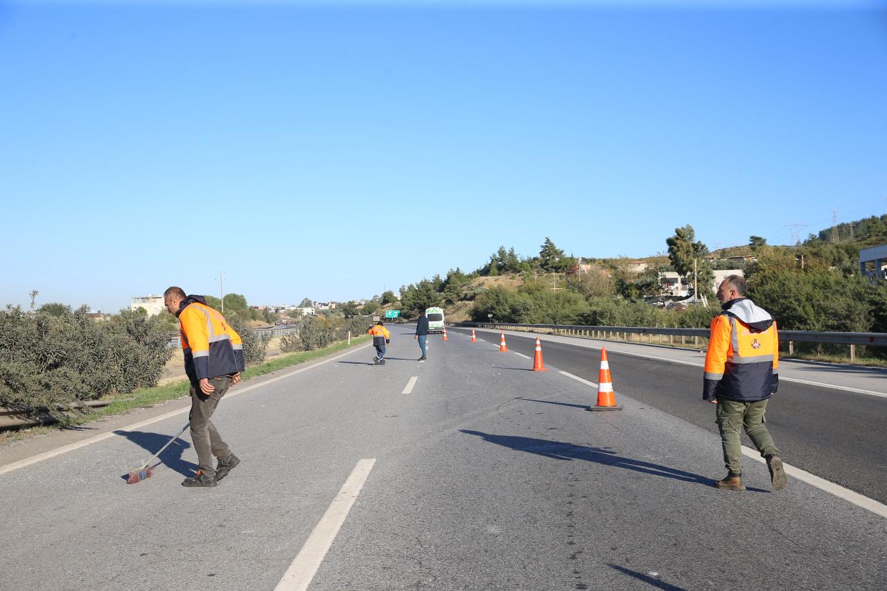 Ekipler bölgede çalışma yaptı.
