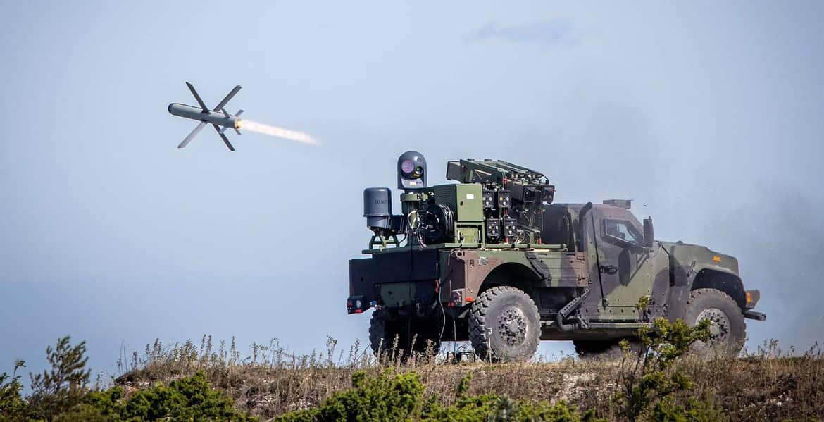 Spike NLOS füze sistemli savaş aracı (Kaynak: Greek City Times)