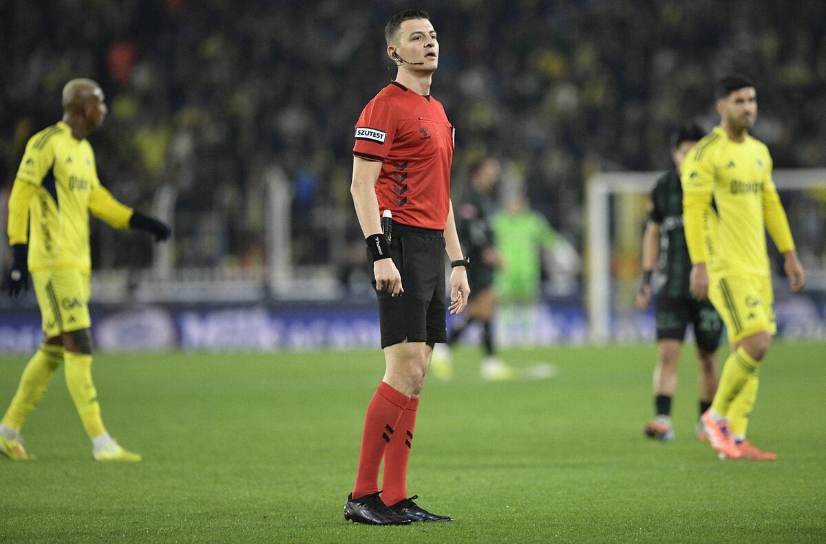 Fenerbahçe-Konyaspor maçının hakemi Ozan Ergün