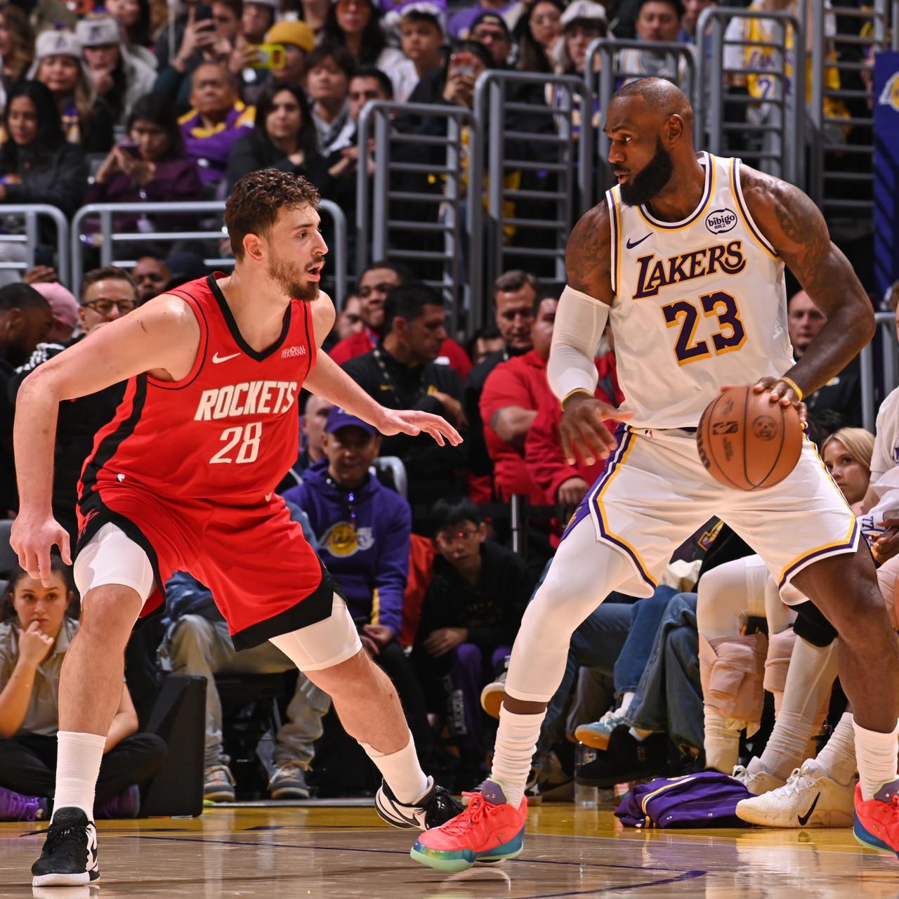 Alperen Şengün ve LeBron James