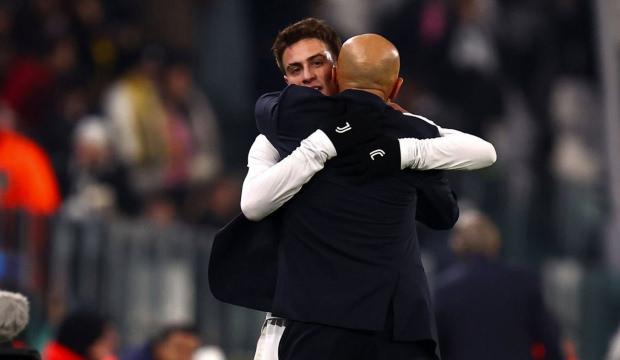 2-0'lık ma&ccedil;ta gol atan Kenan Yıldız i&ccedil;in dikkat &ccedil;eken s&ouml;zler: Oğlum gibi seviyorum