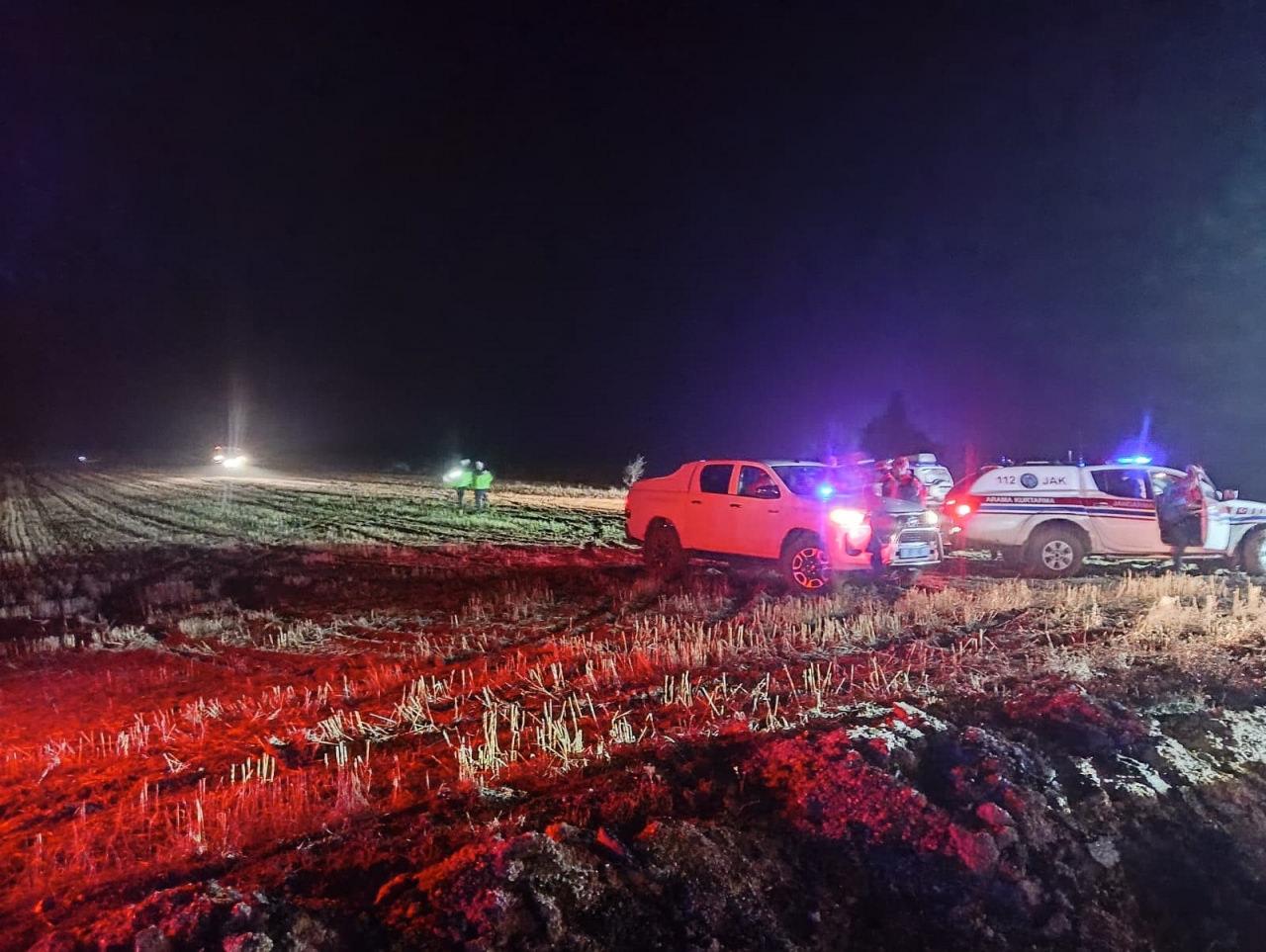 Kaza yerinden görüntü