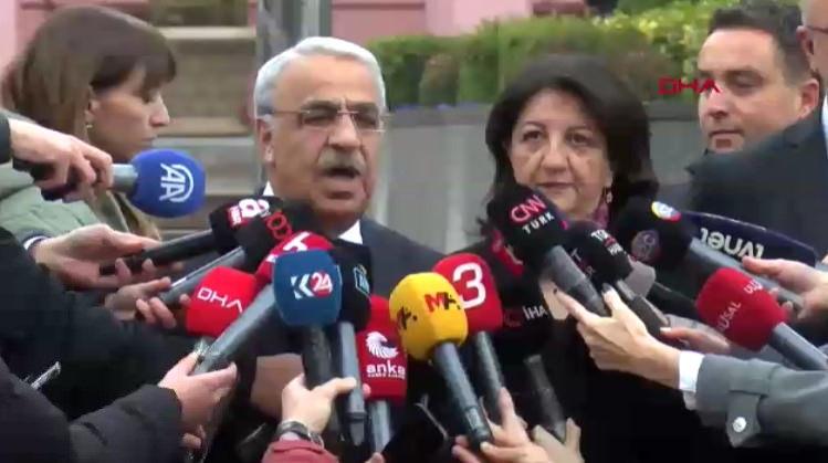 İmralı heyeti, Yılmaz Tunç ile görüşmesinin ardından açıklama yaptı.