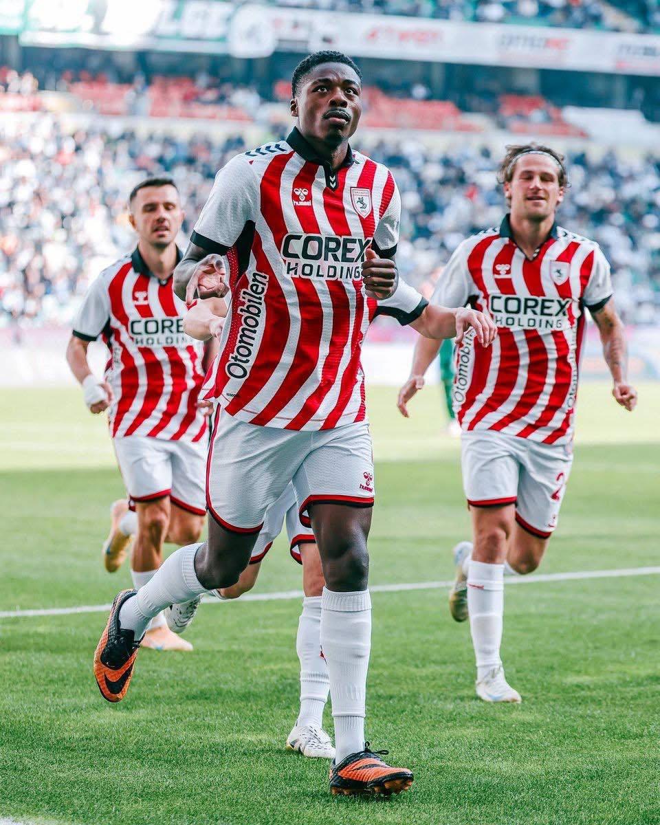 Fenerbahçe'nin prensip anlaşmasına vardığı Samsunsporlu futbolcu Anthony Musaba