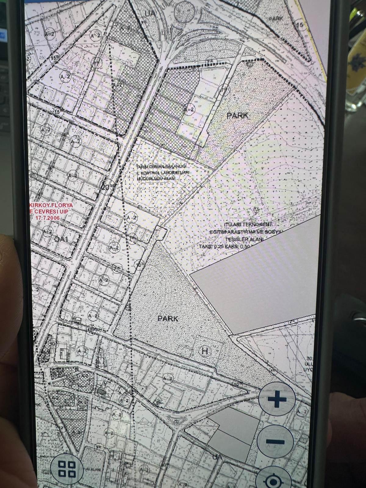 İmar değişikliği öncesi görüntü