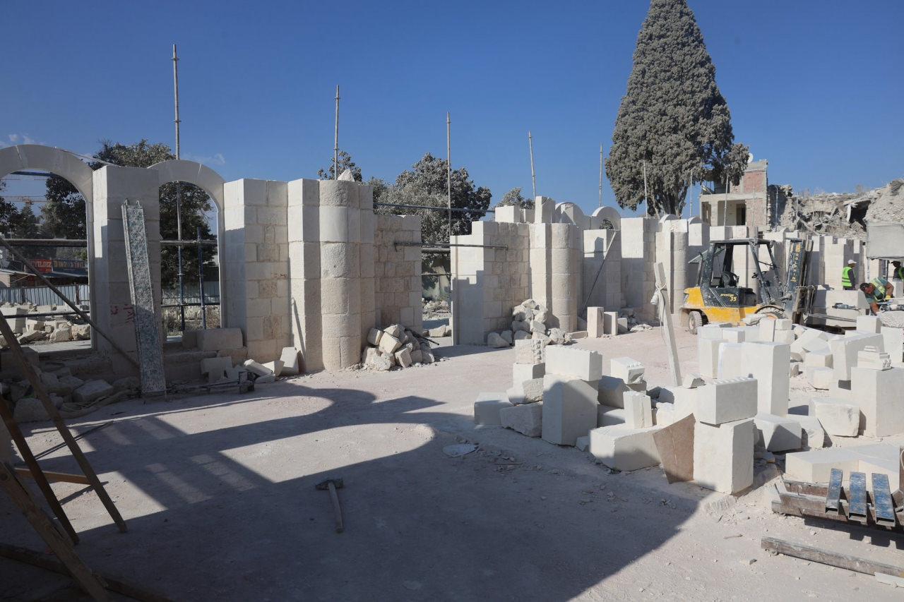 Antakya Ulu Camii restorasyonunda son durum