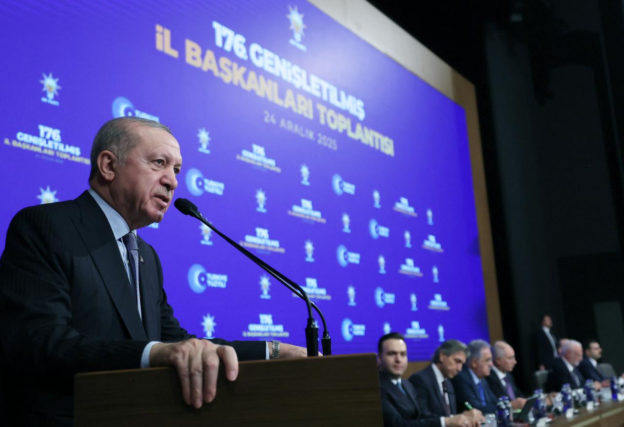 Cumhurbaşkanı ve AK Parti Genel Başkanı Recep Tayyip Erdoğan