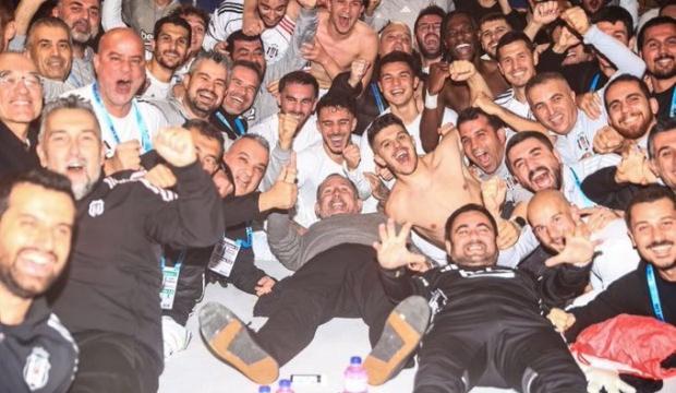 Beşiktaş'tan Kadık&ouml;y'de zafer pozu!