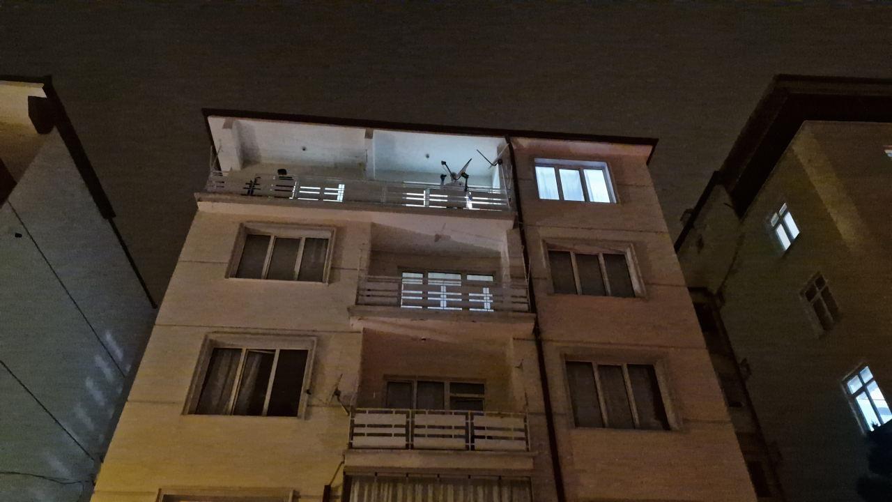 Fatma Çetinkaya'nın (22) öldürüldüğü ev.