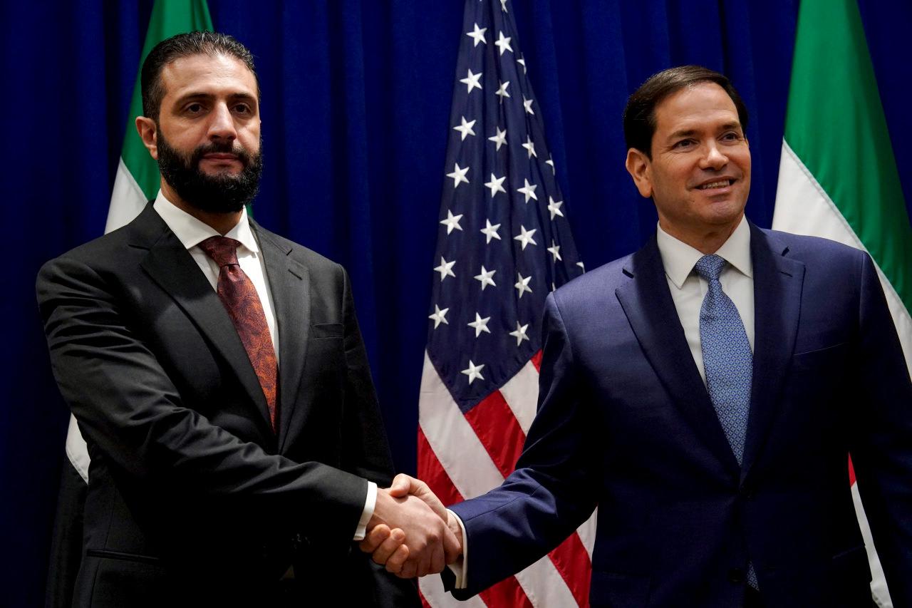 Ahmed Şara ve Marco Rubio