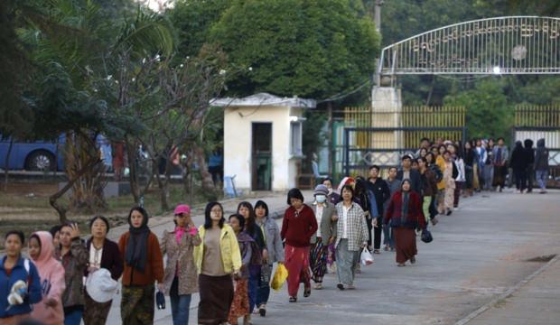 Myanmar, cunta y&ouml;netim g&ouml;lgesinde se&ccedil;ime gitti