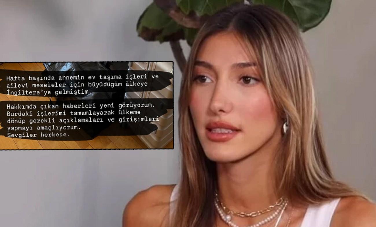 Hakkında yakalama kararı &ccedil;ıkartılan Şevval Şahin'in "&Uuml;lkeme d&ouml;neceğim" a&ccedil;ıklaması yalan &ccedil;ıktı!