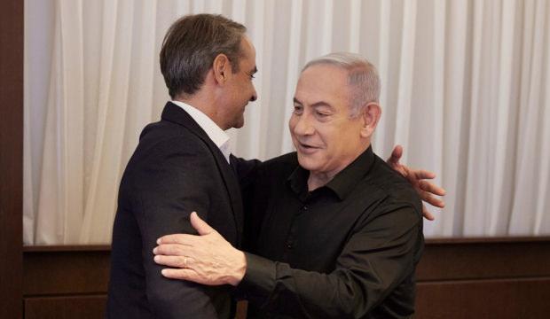 Yunan halkına a&ccedil;ık ihanet: Mi&ccedil;otakis-Netanyahu g&ouml;r&uuml;şmesine tepki yağdı!