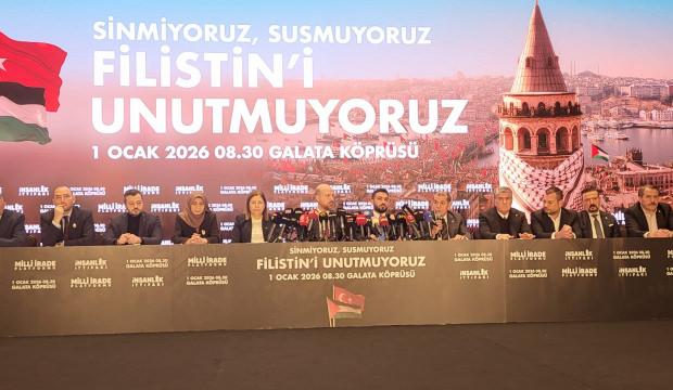 Milli İrade Galata'da kıyama duruyor: 1 Ocak'ta tarihi buluşma! 