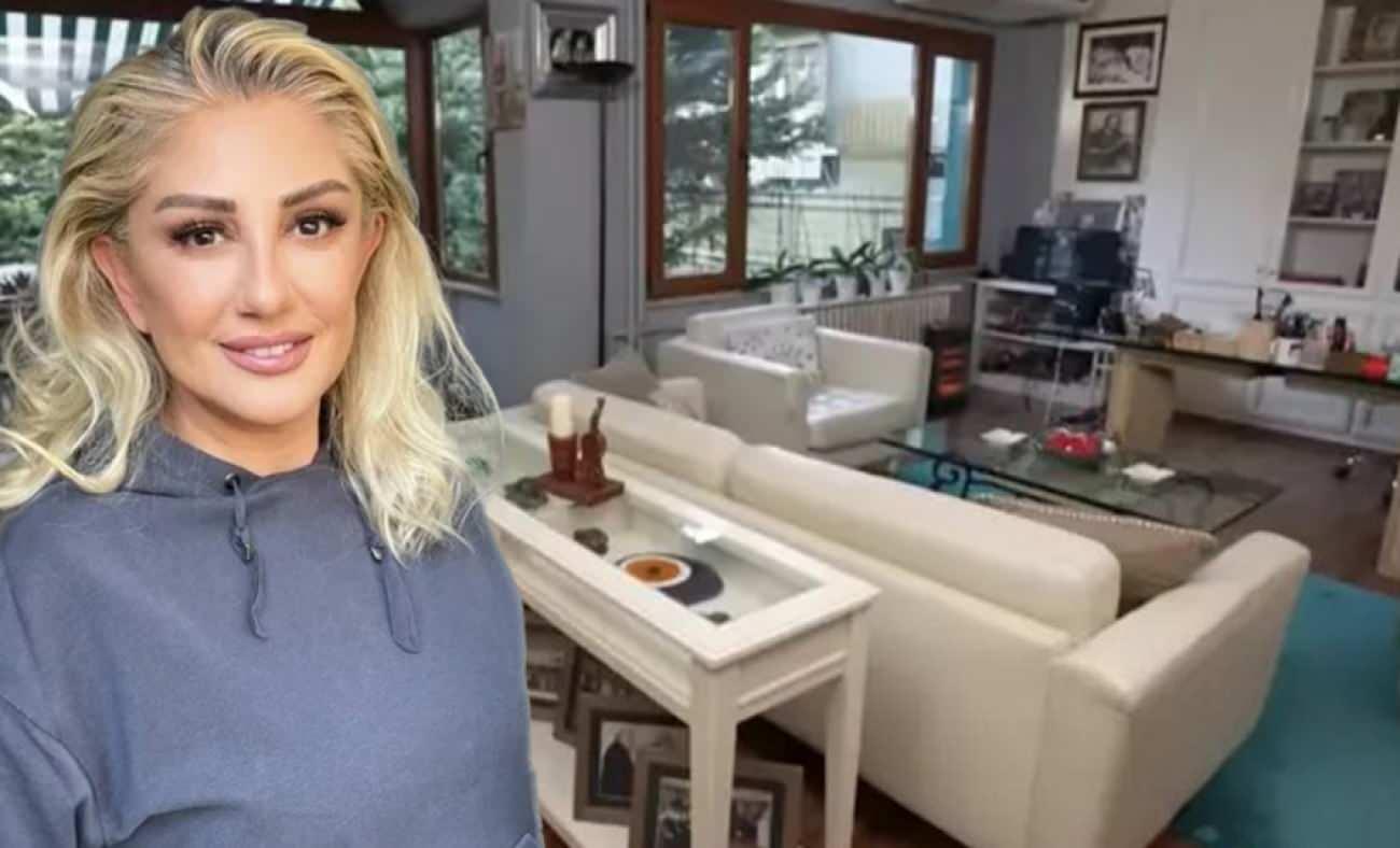 Muazzez Ersoy'un 30 yıldır "evim" dediği ofisi ortaya &ccedil;ıktı: 2 katlı villa g&ouml;z kamaştırdı
