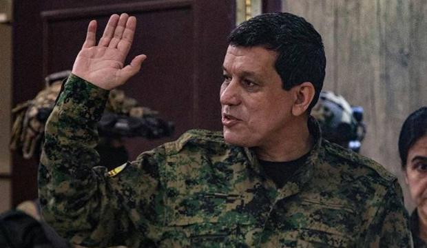 Suriye'den, ter&ouml;rist elebaşı Mazlum Abdi hakkında a&ccedil;ıklama: İddialar yalanlandı!