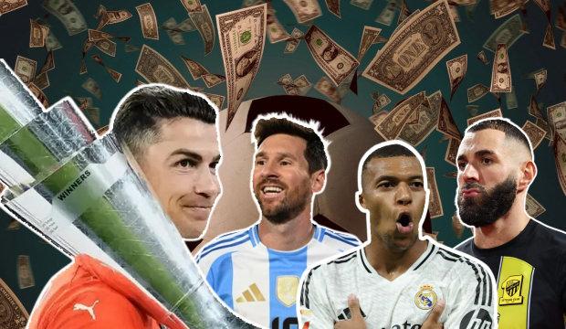 Bir yılda servet kazandılar: Futbolun milyon dolarlık ilk 10&rsquo;u a&ccedil;ıklandı