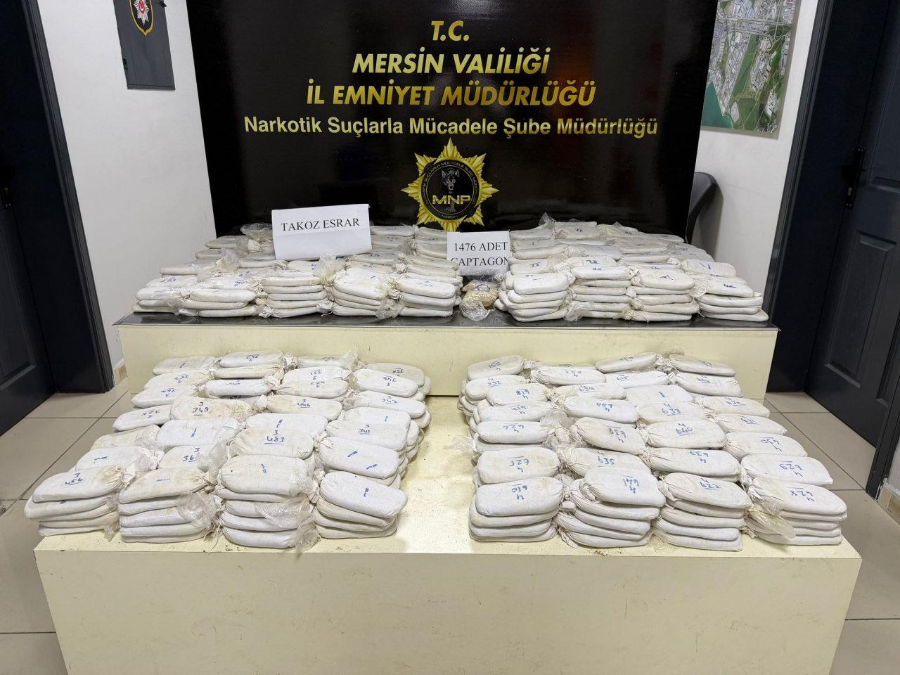 Operasyon kapsamında ele geçirilenler...