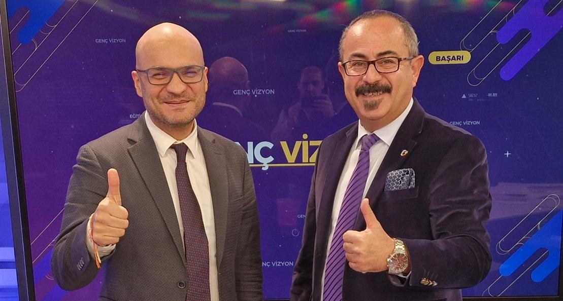 Akademisyen-yazar Prof. Dr. Cem Balçıkanlı ve Eğitimci-Yazar İsmail Yolcu 