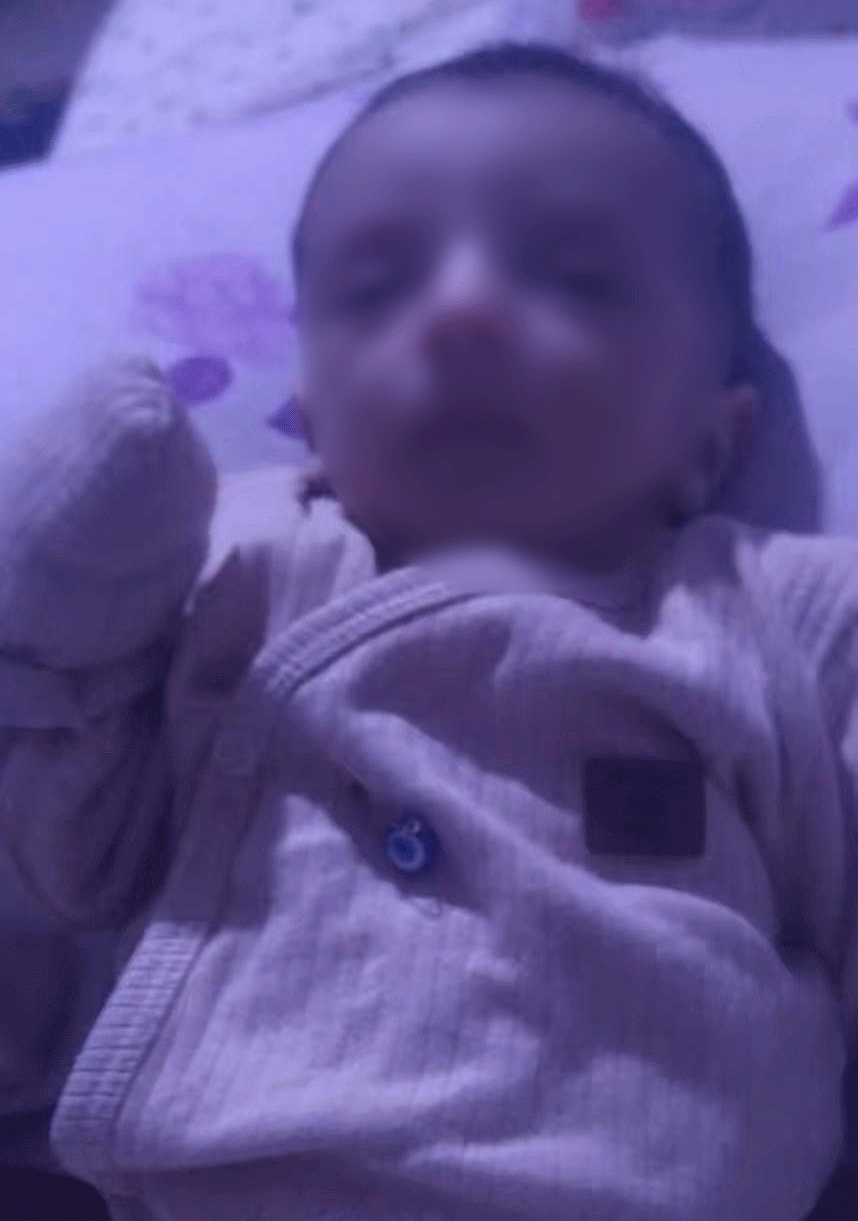 Hayatını kaybeden bebek