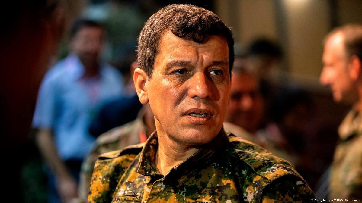 Terör örgütü PKK/YPG elebaşlarından Mazlum Abdi