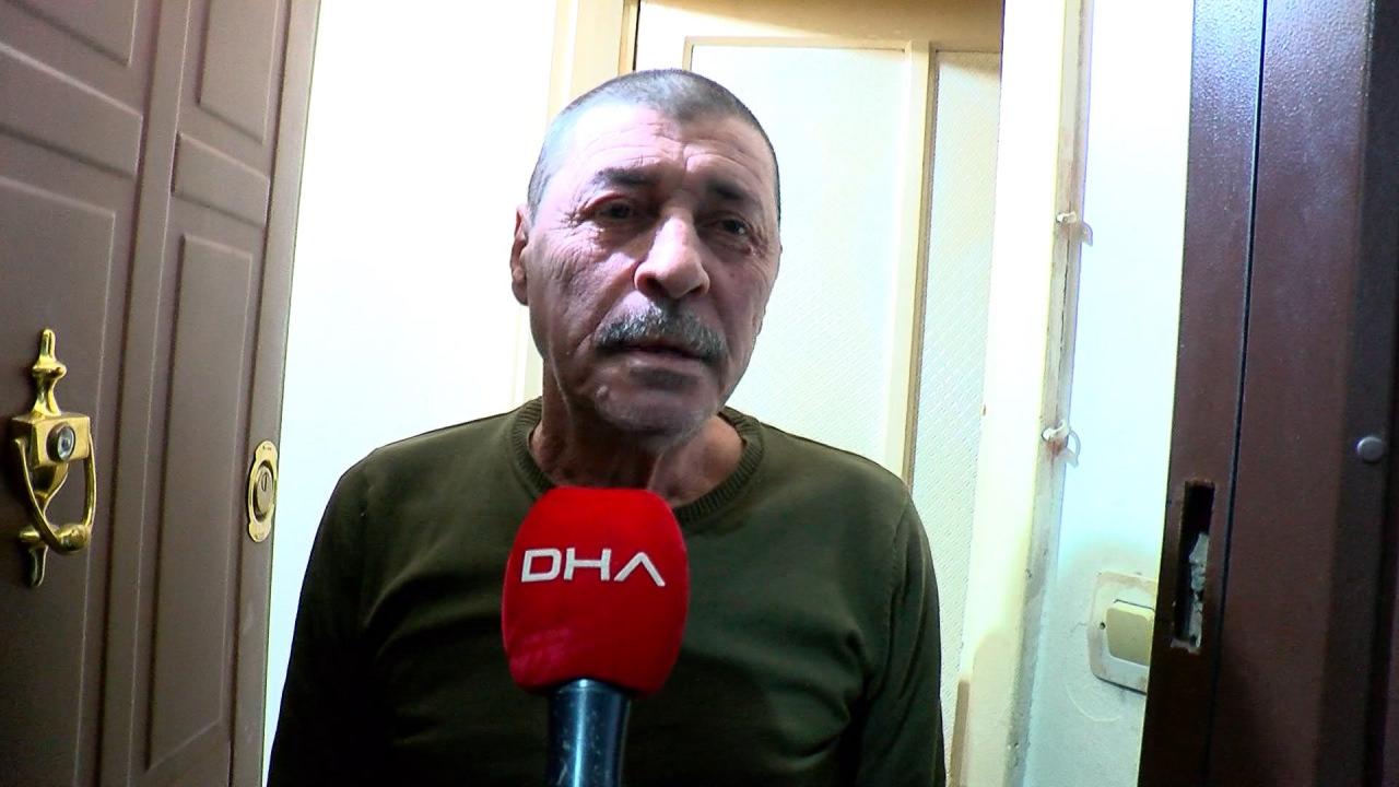 Alt komşu Gündüz Karabıyık, gazetecilerin sorularını yanıtladı. 