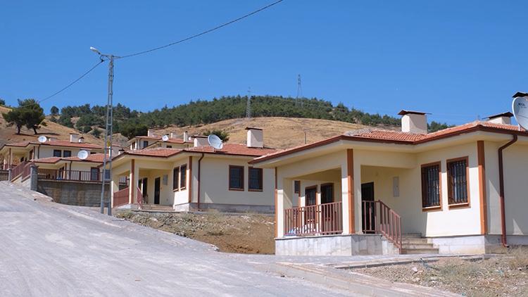 Kahramanmaraş'a yapılan köy evleri
